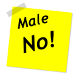 Male Disagree