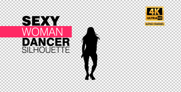 Sexy Woman Dancing Silhouette-3 alt