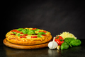 Fresh Tasty Pizza with Ingredients - PhotoDune Item for Sale