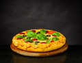 Pizza Margherita with Basil - PhotoDune Item for Sale
