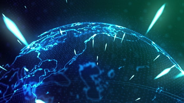 Abstract Blue Planet alt