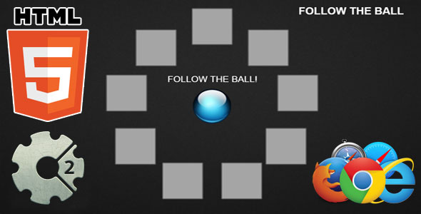 Follow the Ball - Thimblerig Shell Game Gra HTML5