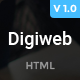 DigiWeb - Internet Marketing Landing HTML Template - ThemeForest Item for Sale