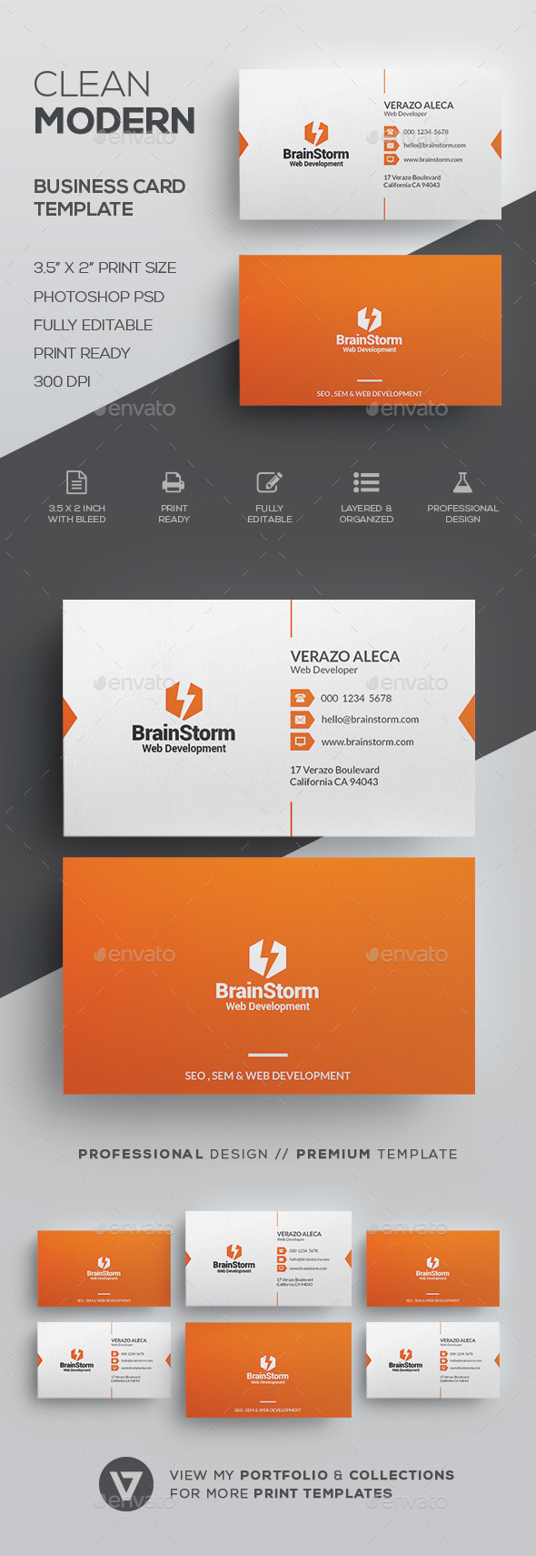 Business Card Templates Designs From Graphicriver