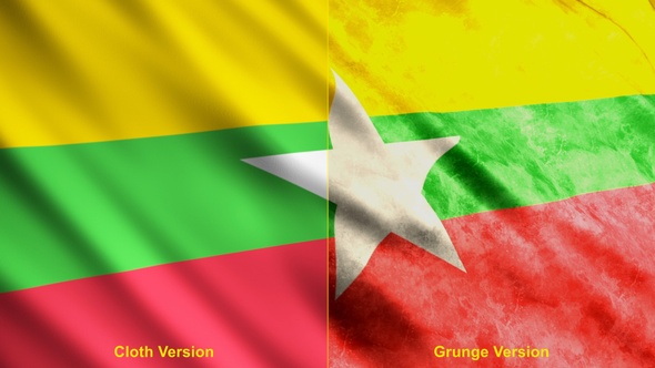 Myanmar Flags