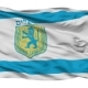 Jerusalem City Isolated Waving Flag - VideoHive Item for Sale