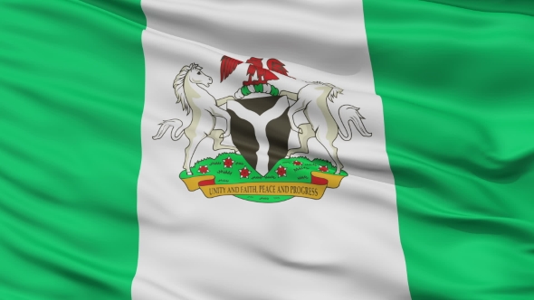 Abuja City  Waving Flag