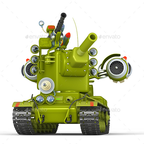 Cartoon Super Tank