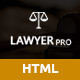 Lawyer Pro -  Attorneys and Law Firm Html Template - ThemeForest Item for Sale