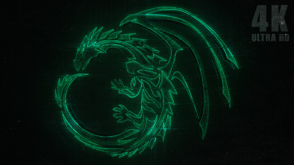 Digital Glitch Logo alt