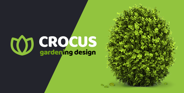 Crocus - Gardening and Landscape Design Company HTML Template