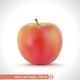 Realistic Red Apple - GraphicRiver Item for Sale