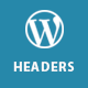 WordPress Headers Plugin with Layout Builder - CodeCanyon Item for Sale