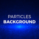 Blue Rising Particles Background - VideoHive Item for Sale