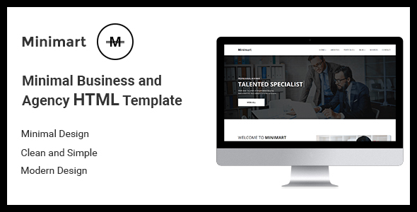 Minimart - Minimal Busines and Agency HTML5 Template