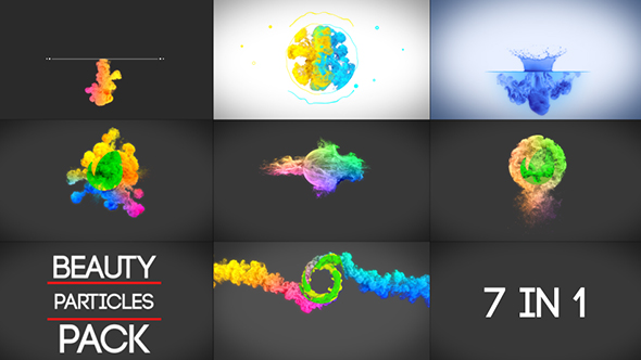 Beauty Particles Logo Pack alt