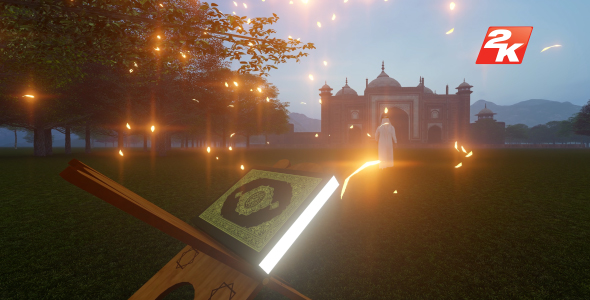 Arabian Muslim and Mosque alt