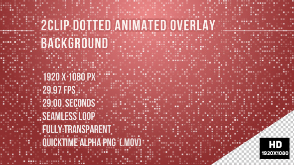 Dotted Animate overlay Background