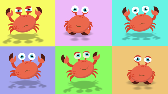 Cartoon Crab Pack alt
