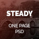 Steady - One Page Multi-Purpose PSD Template - ThemeForest Item for Sale