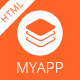 MyApp - App Responsive HTML Template - ThemeForest Item for Sale