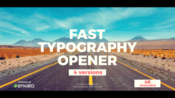 Fast Typograhy Opener alt