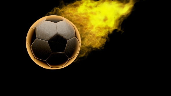 Burning Soccer Ball alt