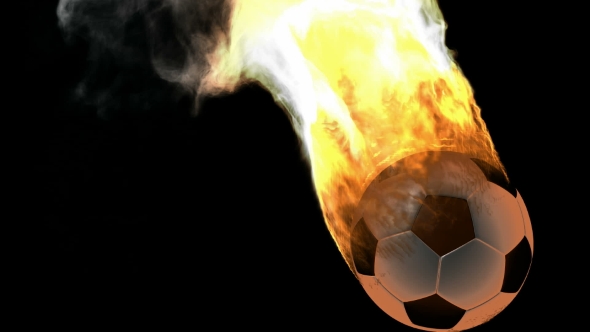 Burning Soccer Ball alt