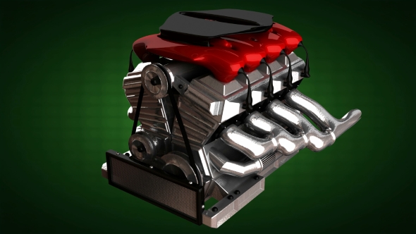 Loop Rotate Car Engine alt