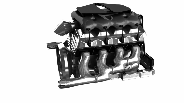 Loop Rotate Car Engine alt