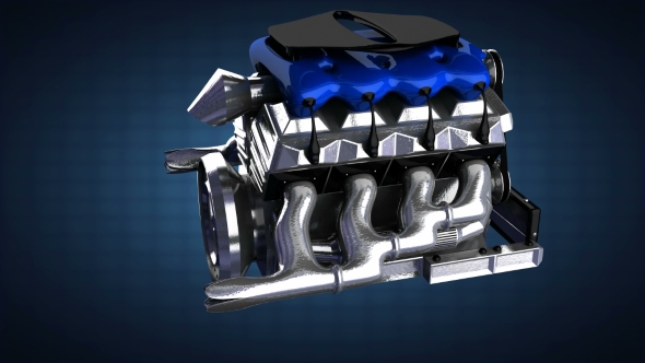 Loop Rotate Car Engine alt