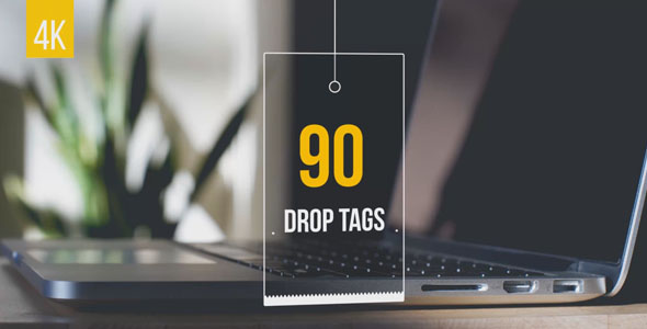 90 Drop Tags