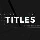 Glitch Titles - VideoHive Item for Sale