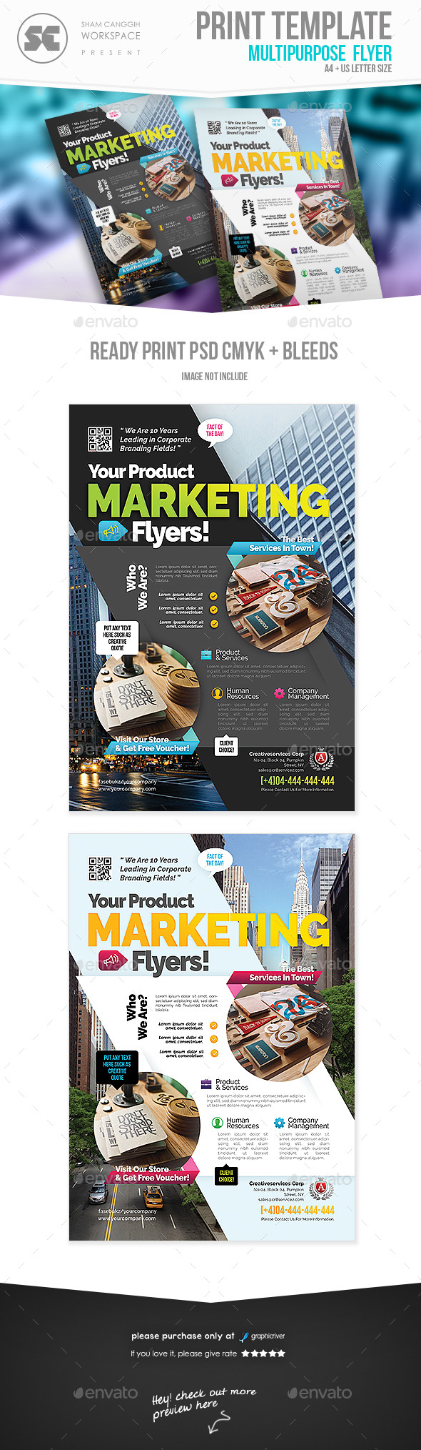Product Marketing Flyer