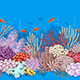 Coral Reef and Fishes Pattern - GraphicRiver Item for Sale