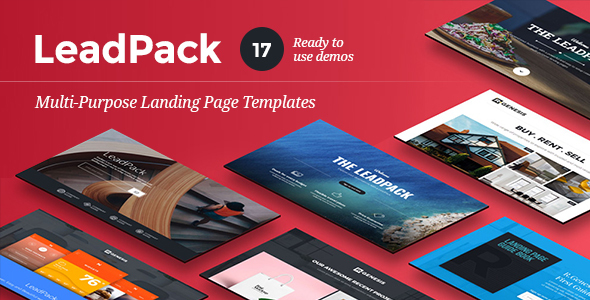 LeadPack | Multi-Purpose HTML Landing Pages