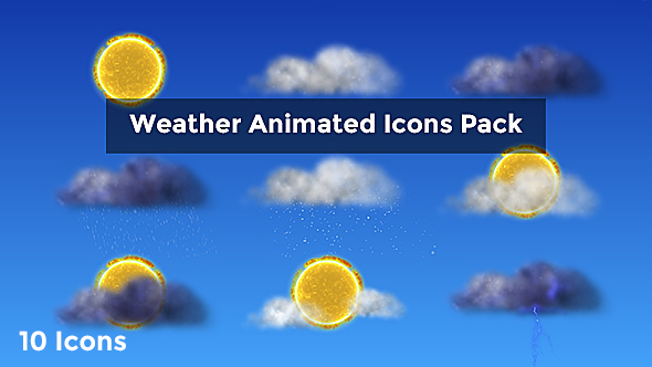 Weather Animated Icons Pack alt