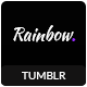 Rainbow | Gradient Grid Tumblr Theme - ThemeForest Item for Sale