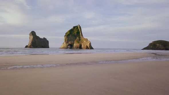 Spectacular beach aerial