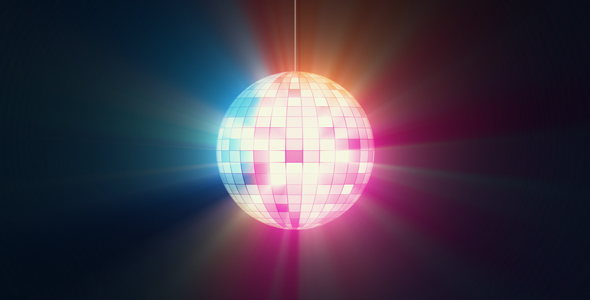 Colorful Disco Ball alt