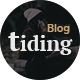Tiding Minimal Blog/Magazine PSD Template - ThemeForest Item for Sale