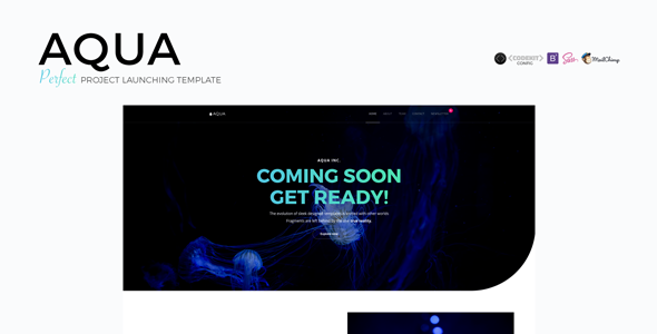 AQUA - Perfect Project Launching Template