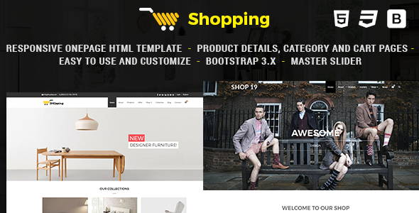 Shop - Responsive eCommerce HTML Template