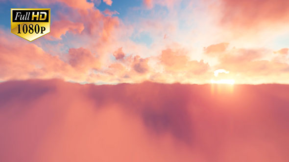 Flight Through Clouds 3