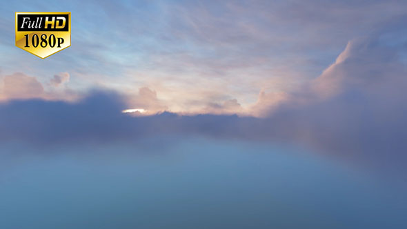 Flight Through Clouds 5