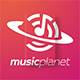 Musicplanet Logo - GraphicRiver Item for Sale