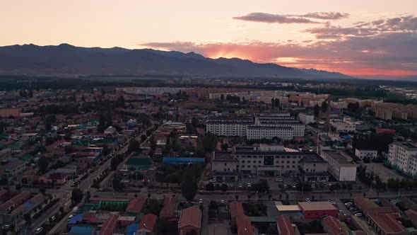 Sunset view of Turks Bagua City