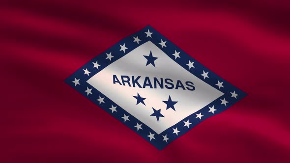 Arkansas State Flag Background 4K