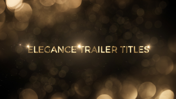 Elegance Trailer Titles