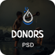Donors - Multipurpose Non-profit PSD Template - ThemeForest Item for Sale